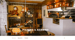 Desktop Screenshot of pizzeriailbambino.de