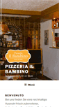 Mobile Screenshot of pizzeriailbambino.de